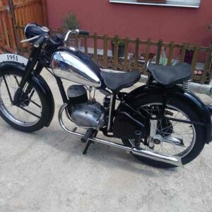 ČZ 150 C z roku 1951 – Dodělávky 1