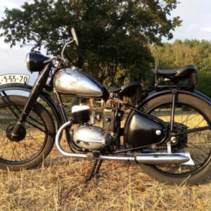 ČZ 125 T z roku 1948 – Druhá projížďka 11