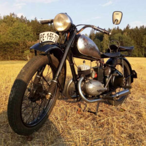 ČZ 125 T z roku 1948 – Druhá projížďka 12