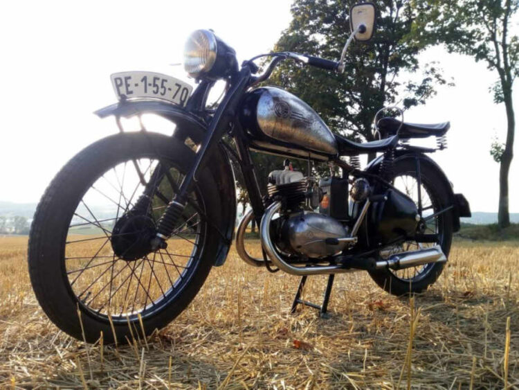 ČZ 125 T z roku 1948 – Druhá projížďka 3