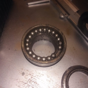 ČZ 125 T z roku 1948 - Špatná ovladatelnost motocyklu 13 ČZ 125 T z roku 1948