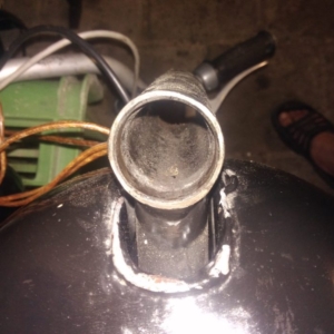 ČZ 125 T z roku 1948 - Špatná ovladatelnost motocyklu 22 ČZ 125 T z roku 1948