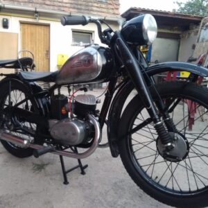 ČZ 125 T z roku 1948 – Hotovo 7