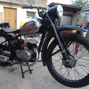 ČZ 125 T z roku 1948 – Hotovo 8