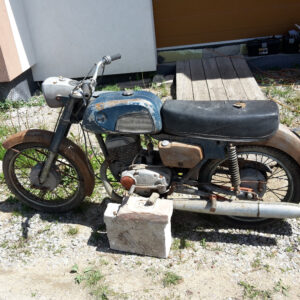 ČZ 175 typ 477 z roku 1970 – Původní stav 3