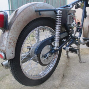 ČZ 175 typ 477 z roku 1970 – Skládání rámu 1