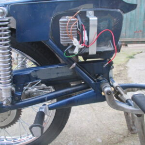 ČZ 175 typ 477 z roku 1970 – Skládání rámu 2