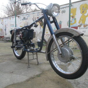 ČZ 175 typ 477 z roku 1970 – Skládání rámu 26