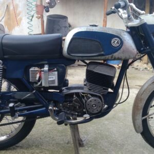 ČZ 175 typ 477 z roku 1970 – Sedlo po opravě 1