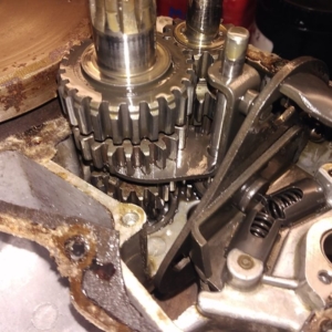 ČZ 175 typ 470 z roku 1968 - Půlení motoru 3 ČZ 175 typ 470 z roku 1968