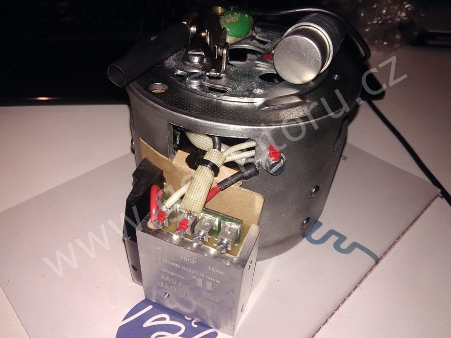 Zapalování Jawa-ČZ vs Vape 6V-12V 1 ČZ 175 typ 470 z roku 1968