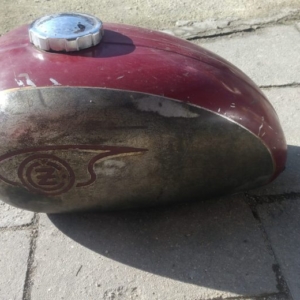 ČZ 175 typ 470 z roku 1968 - Oprava nádrže 5 ČZ 175 typ 470 z roku 1968