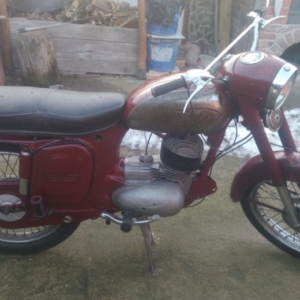 ČZ 175 typ 470 z roku 1968 - Oprava nádrže 8 ČZ 175 typ 470 z roku 1968