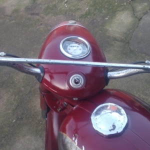 ČZ 175 typ 470 z roku 1968 - Oprava nádrže 11 ČZ 175 typ 470 z roku 1968