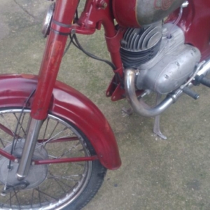 ČZ 175 typ 470 z roku 1968 - Oprava nádrže 13 ČZ 175 typ 470 z roku 1968