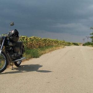 ČZ 175 typ 477 z roku 1970 – První projížďka 6