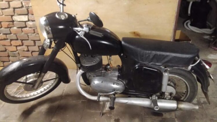 ČZ 250 typ 455 z roku 1961 – Původní stav 1
