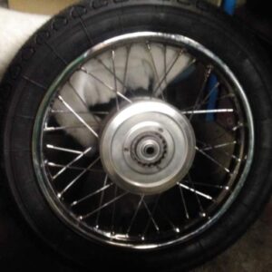 ČZ 250 typ 455 z roku 1961 – Kyvná vidlice 14
