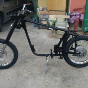 ČZ 250 typ 455 z roku 1961 – Kyvná vidlice 15