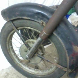 ČZ 125 typ 453 z roku 1961 - Původní stav 3 ČZ 125 typ 453 z roku 1961 - Původní stav 3