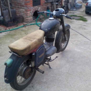 ČZ 125 typ 453 z roku 1961 - Dokompletováno 3 ČZ 125 typ 453 z roku 1961 - Dokompletováno 3