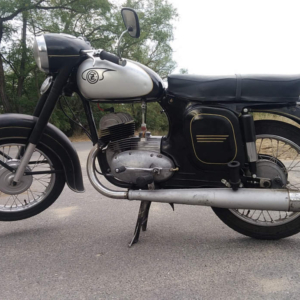 ČZ 125 typ 453 z roku 1961 - Srpnová projížďka 87 ČZ 125 typ 453 z roku 1961 - Srpnová projížďka 87