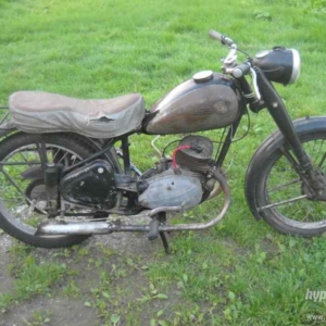 ČZ 150 C z roku 1951 - Původní stav 4 ČZ 150 C z roku 1951 - Původní stav 4