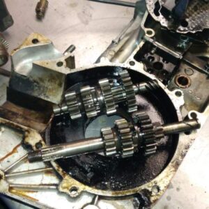 ČZ 250 typ 455 z roku 1961 – Rozebírání motoru 5
