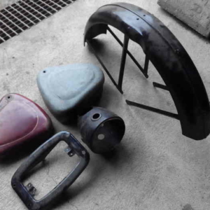 ČZ 150 C z roku 1951 - Lakování 49 ČZ 150 C z roku 1951 - Lakování 49