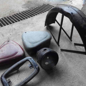 ČZ 150 C z roku 1951 - Lakování 48 ČZ 150 C z roku 1951 - Lakování 48