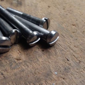 ČZ 150 C z roku 1951 - Renovace původních šroubů motoru 123 ČZ 150 C z roku 1951 - Renovace původních šroubů motoru 123