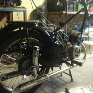 ČZ 150 C z roku 1951 - Skládání 128 ČZ 150 C z roku 1951 - Skládání 128