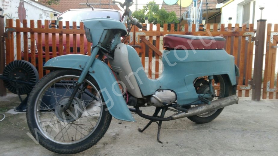 Jawa 50 typ 20 z roku 1978 - Původní stav 2 Jawa 50 typ 20 z roku 1978