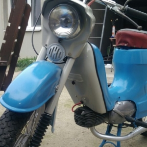 Jawa 50 typ 20 z roku 1978 – Hotovo 74 Jawa 50 typ 20 z roku 1978