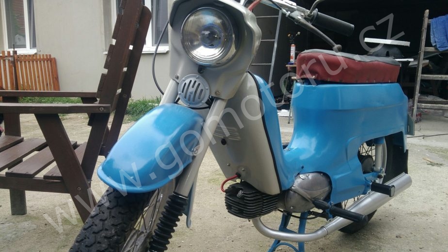 Jawa 50 typ 20 z roku 1978 – Hotovo 70 Jawa 50 typ 20 z roku 1978