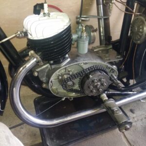 ČZ 125 T z roku 1948 - Plán restaurování 18 ČZ 125 T z roku 1948