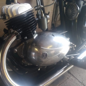 ČZ 125 T z roku 1948 - Plán restaurování 11 ČZ 125 T z roku 1948