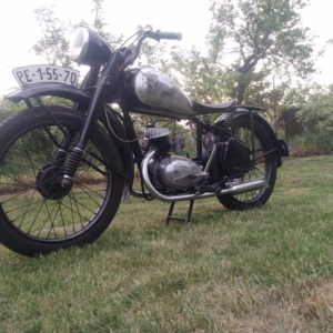 ČZ 125 T z roku 1948 - Původní stav 3 ČZ 125 T z roku 1948