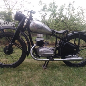 ČZ 125 T z roku 1948 - Původní stav 4 ČZ 125 T z roku 1948