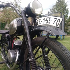ČZ 125 T z roku 1948 - Restaurování 11 ČZ 125 T z roku 1948