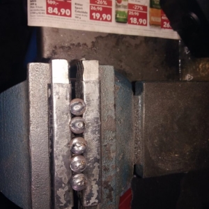 ČZ 125 T z roku 1948 - Oprava původních šroubů motoru 87 ČZ 125 T z roku 1948