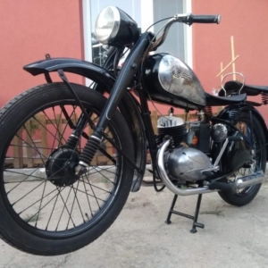 ČZ 125 T z roku 1948 - Hotovo 128 ČZ 125 T z roku 1948