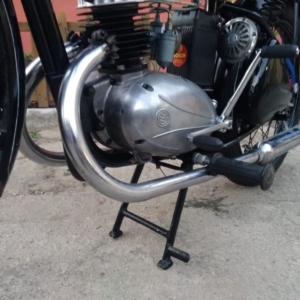 ČZ 125 T z roku 1948 - Hotovo 130 ČZ 125 T z roku 1948