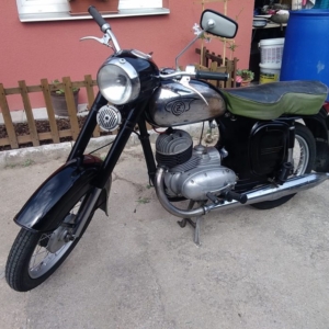 ČZ 125 typ 453 z roku 1961 - Hotovo 140 ČZ 125 typ 453 z roku 1961
