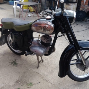 ČZ 125 typ 453 z roku 1961 - Hotovo 141 ČZ 125 typ 453 z roku 1961