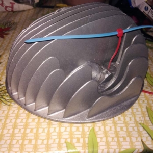 Čištění hliníku - vodní clonou 5 Čištění hliníku - vodní clonou 5