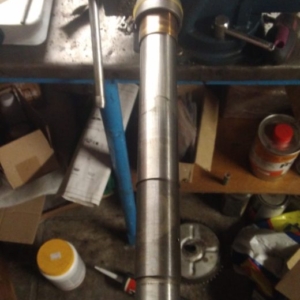 ČZ 125 typ 453 z roku 1961 - Přední vidlice 7 ČZ 125 typ 453 z roku 1961