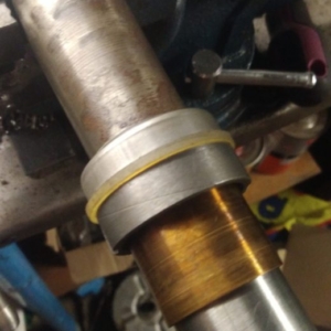 ČZ 125 typ 453 z roku 1961 - Přední vidlice 8 ČZ 125 typ 453 z roku 1961