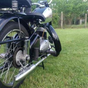ČZ 150 C z roku 1951 - Rok po dokončené renovaci 11 ČZ 150 C z roku 1951 - Rok po dokončené renovaci 11