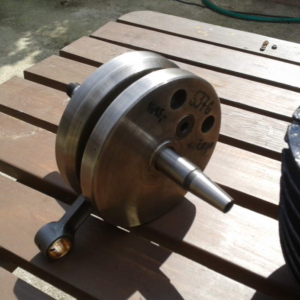 ČZ 125 typ 453 z roku 1961 - Válec po výbrusu a klika po repasi 3 ČZ 125 typ 453 z roku 1961 - Válec po výbrusu a klika po repasi 3